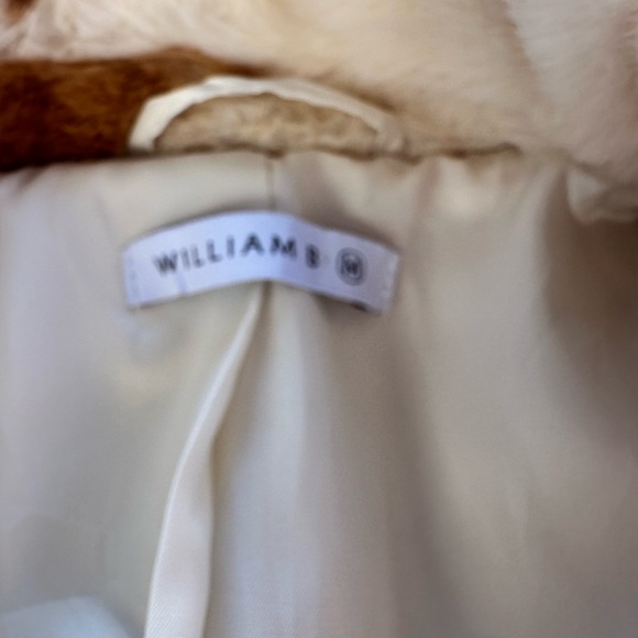 Starry Cream and Tan Teddy Jacket - Picture 4 of 5